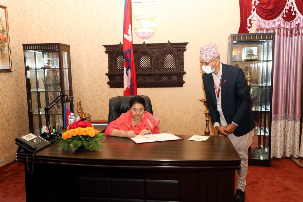 Nepal officially incorporates new political map into its National Emblem